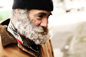 Senior Homeless Man